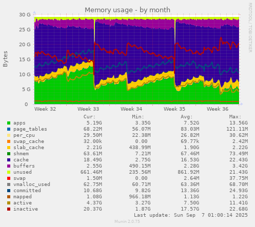 Memory usage